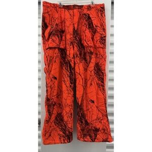Mount'n Prairie Outdoor Pants Blaze Orange Naked North Insulated Camo Hunter XXL